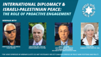 International diplomacy and Israeli-Palestinian peace: The role of proactive engagement