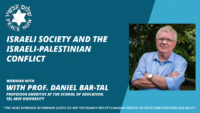 Israeli Society and the Israeli-Palestinian Conflict